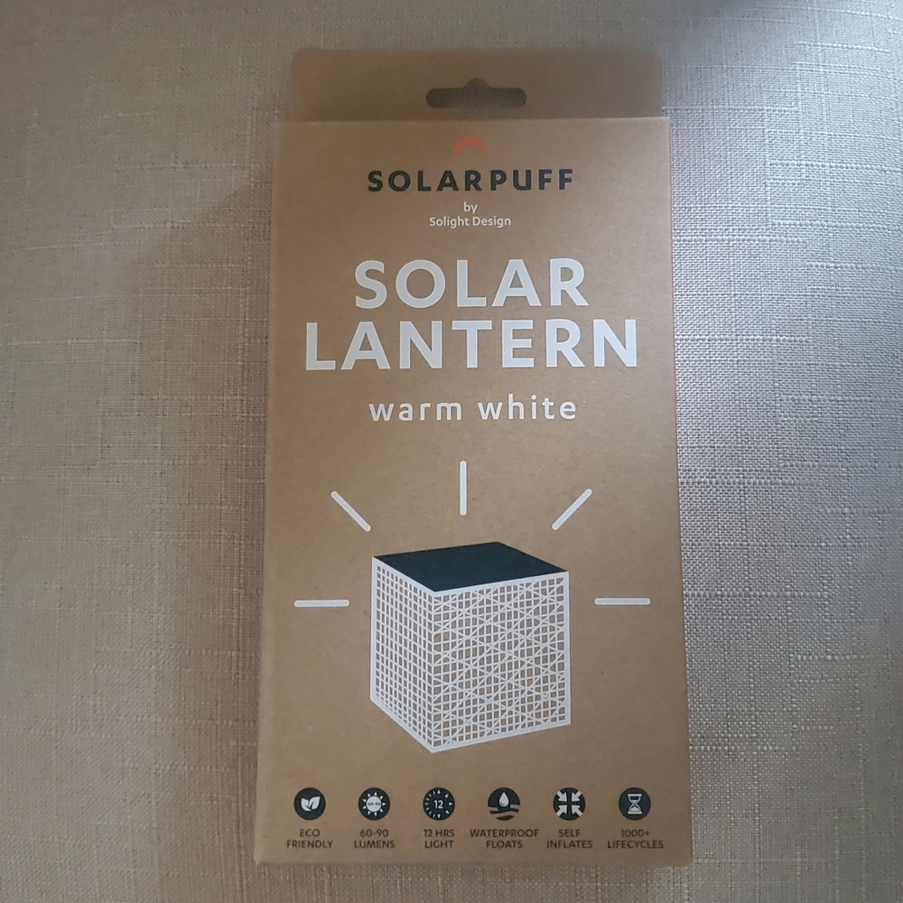 SolarPuff Lantern